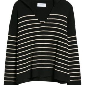 LA LIGNE SAILOR STRIPE COTTON SWEATER
